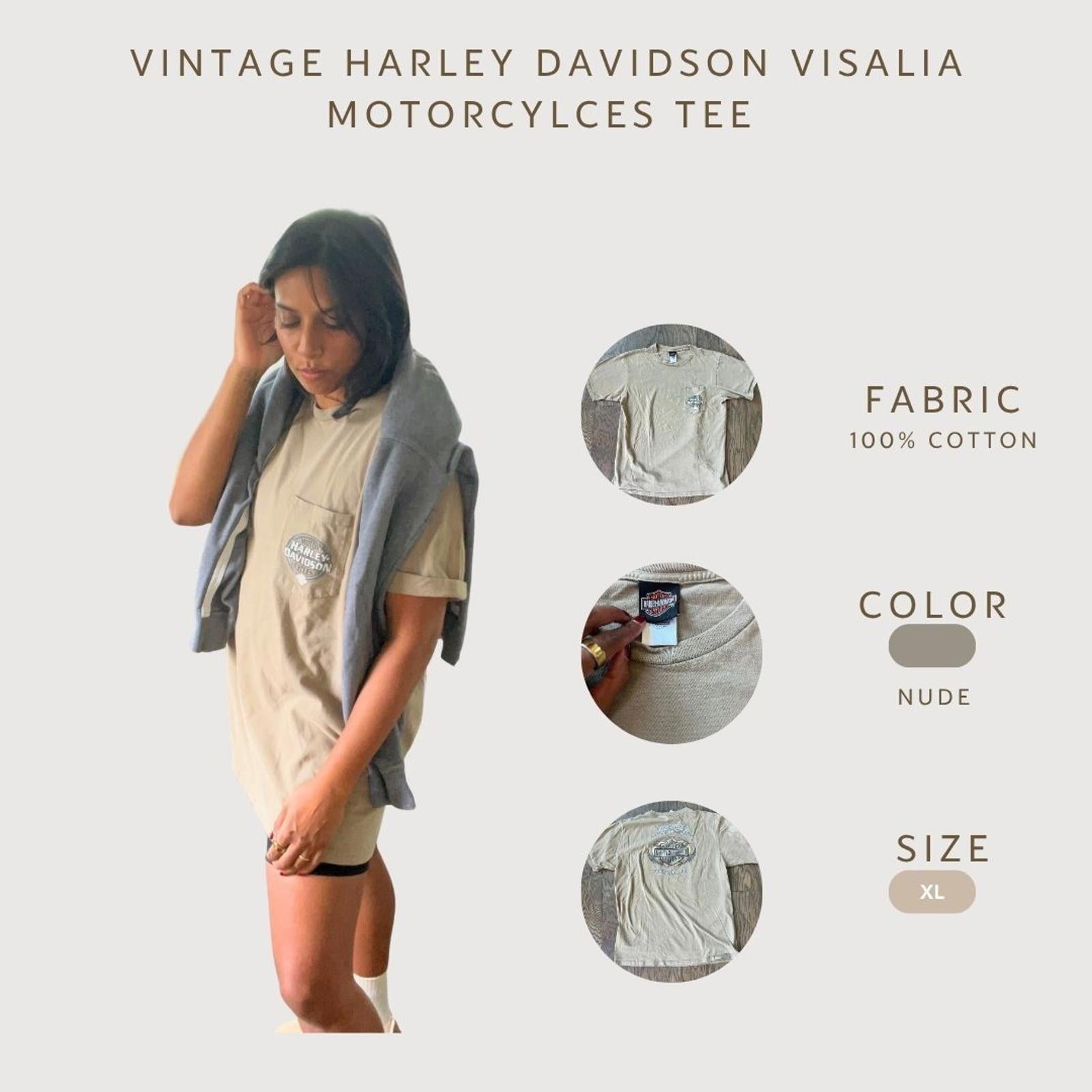 Harley Davidson Vintage Motorcycles Tee-Size XL