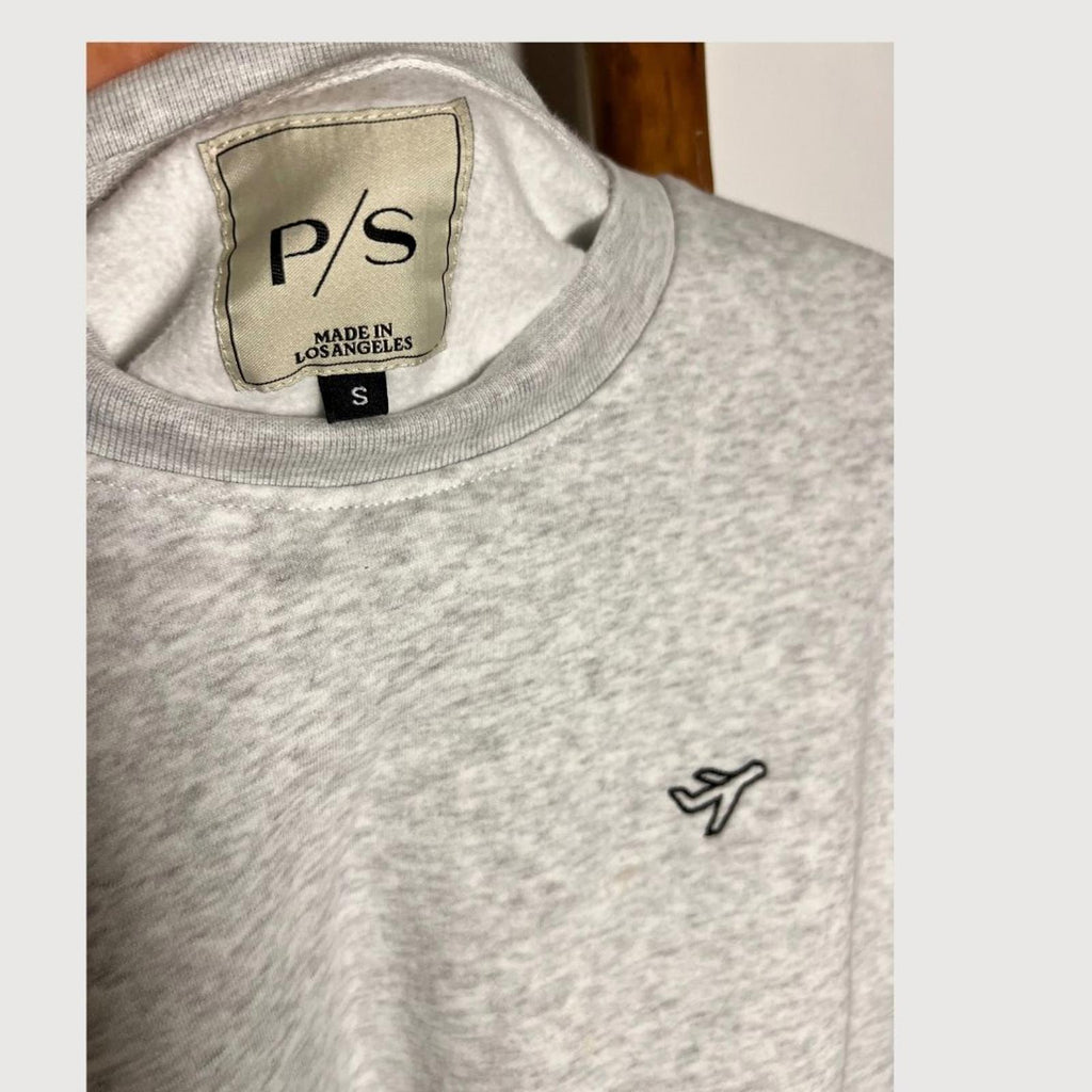 P/S The Private Suite Embroidered Sweatshirt | Luxury Airport Merch Size S