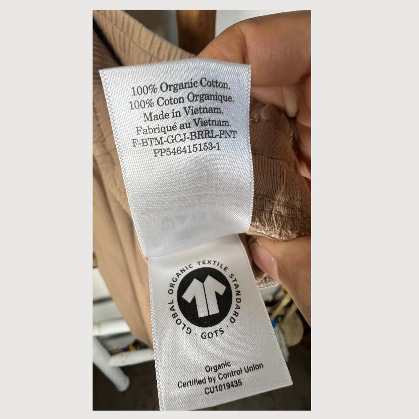 Everlane The Off-Duty Barrel Pant - Nude, Size S