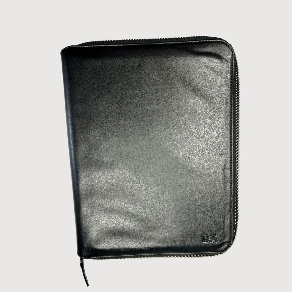 DailyObjects Tech Folio Laptop Organizer Zip Case Black