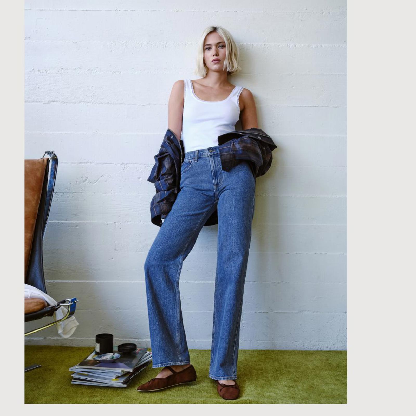 Vintage 90's Y2K Abercrombie & Fitch Relaxed Fit High Rise Jeans Size 27